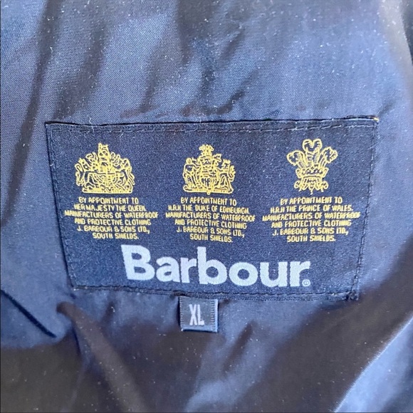 Barbour Powell Quilted Jacket - Black XL - Picture 3 of 4
